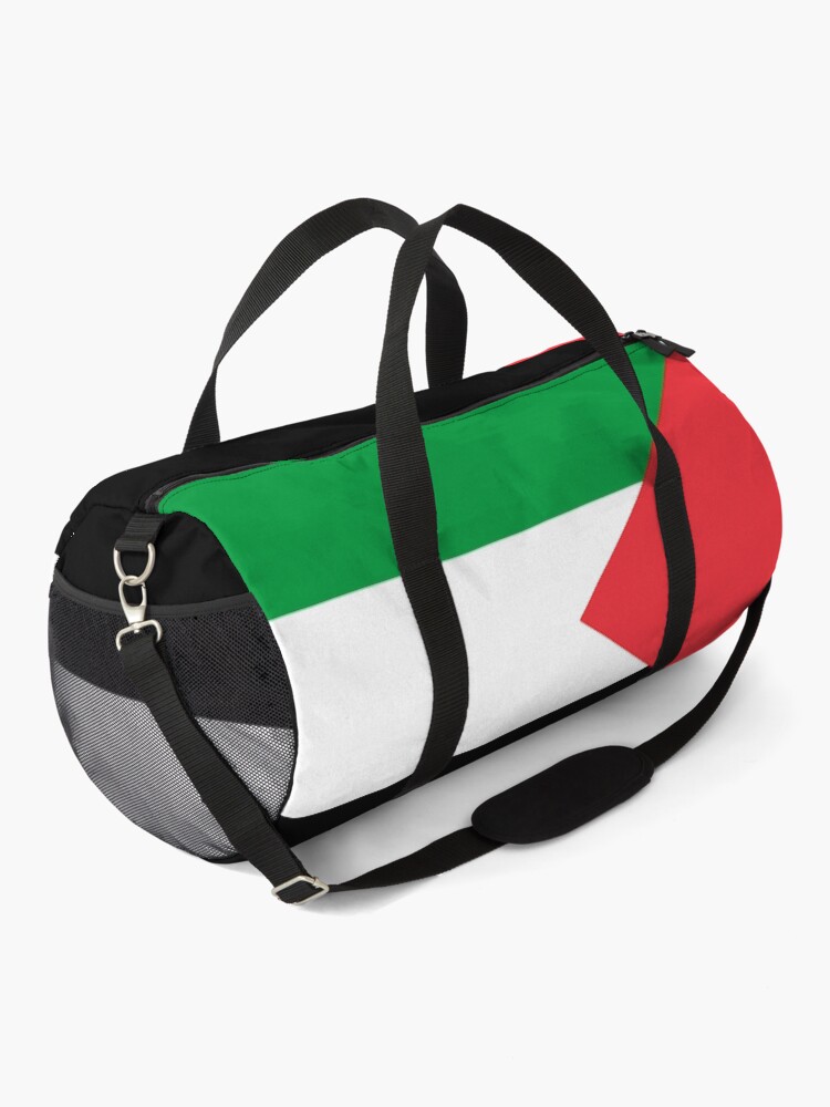 Alternate view of Flag of Palestine Duffle Bag