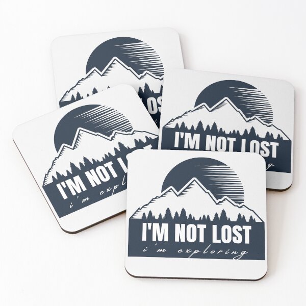Item preview,  Im Not Lost Im Exploring designed and sold by CareChoice.