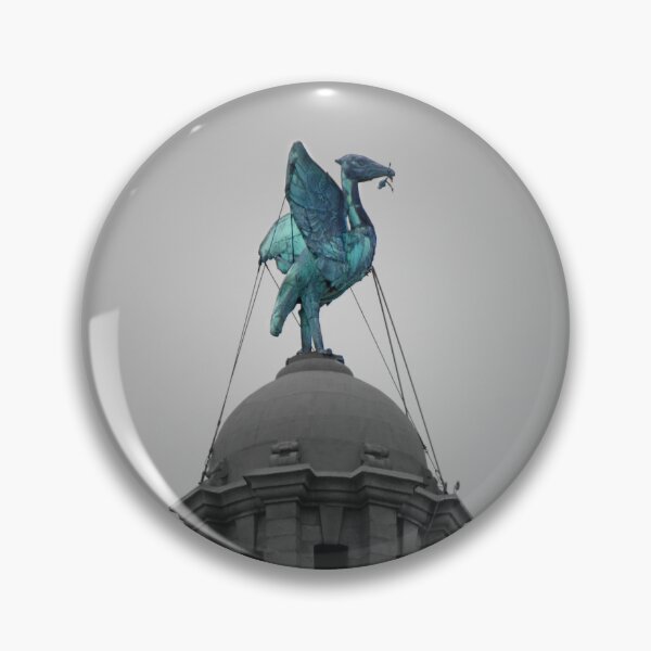Item preview, Liverbird in Piercing Blue Copper designed and sold by neonlightphoto.
