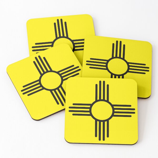 Item preview, New Mexico Sun Symbol - Black designed and sold by Madmattman.