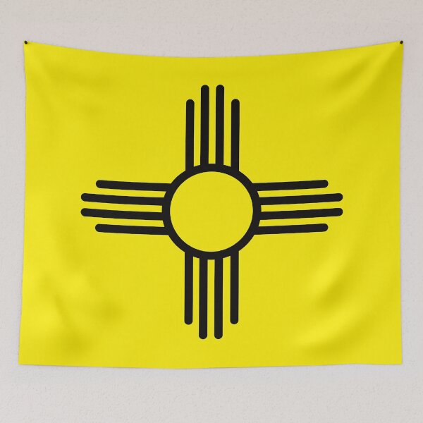 Item preview, New Mexico Sun Symbol - Black designed and sold by Madmattman.