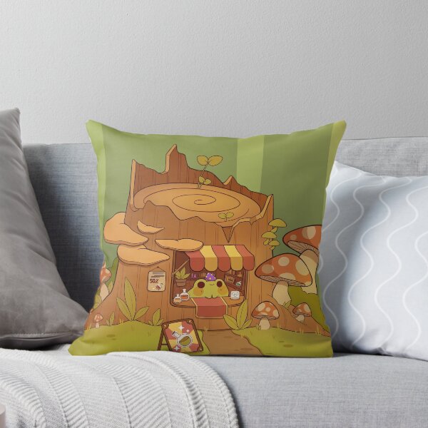 Item preview, Magic potion shop with frog designed and sold by Rihnlin.