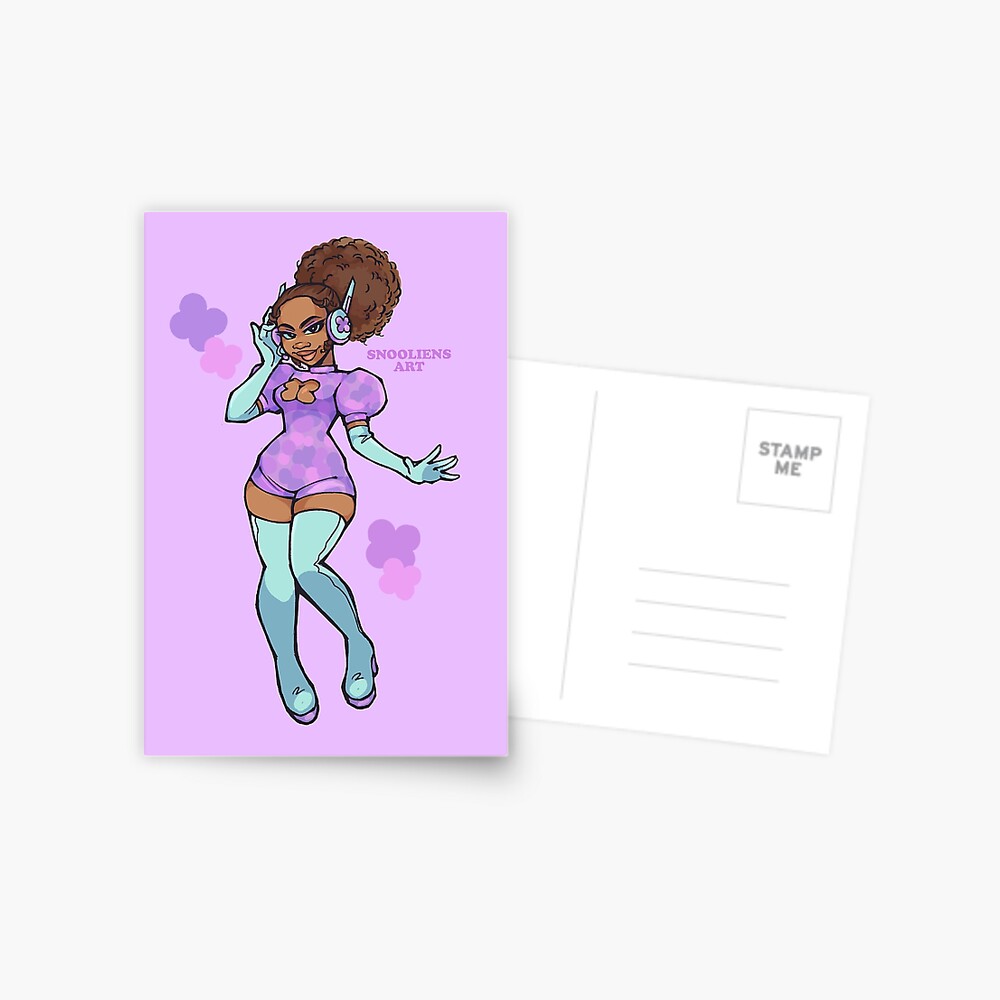 Felicity's Debut Postcard