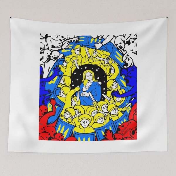 Item preview, Protect Ukraine; Protect Our Family;  designed and sold by StickerApe.