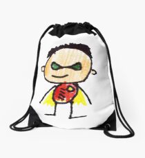 Superhero 2 Drawstring Bag