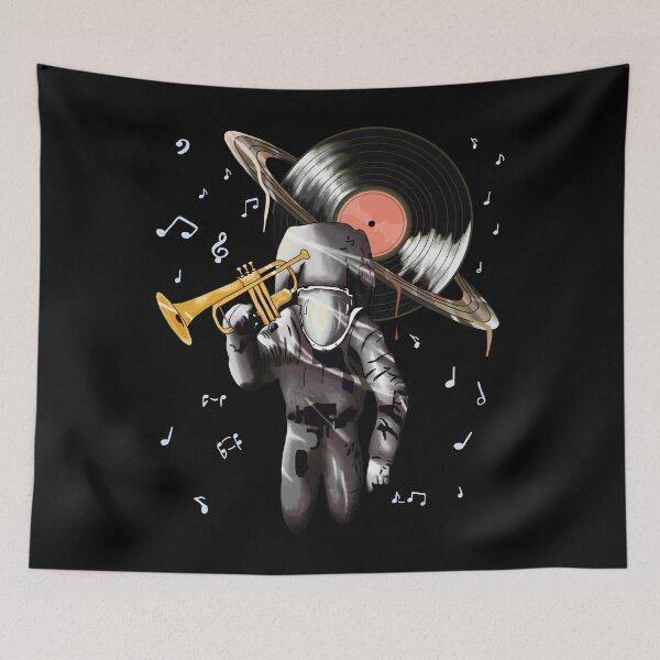 Item preview, Trumpeter Astronaut designed and sold by gardentree.