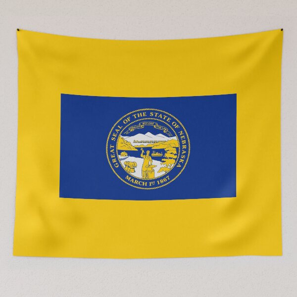Item preview, Flag of Nebraska designed and sold by brigadeiro.