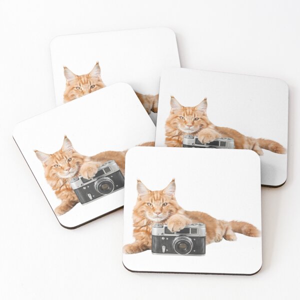 Item preview, Cat+camera  designed and sold by Stingchic.