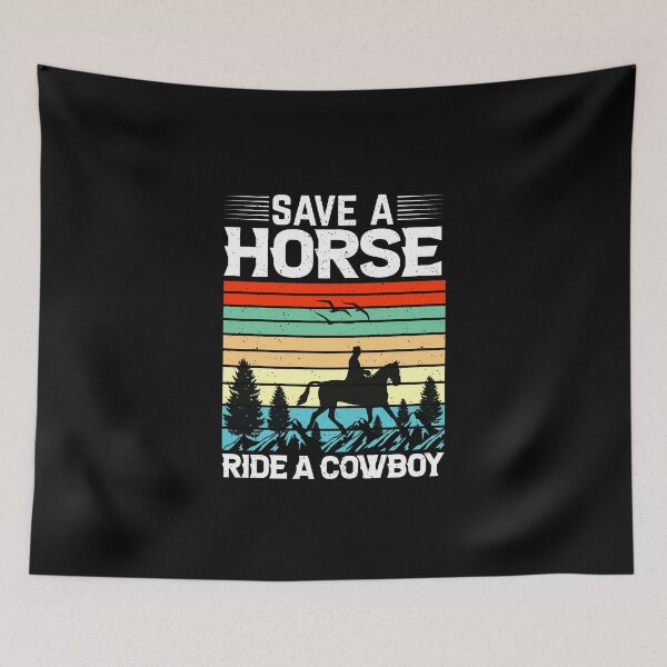 Item preview, Save a horse ride a cowboy  designed and sold by pnkpopcorn.