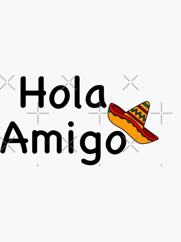 Hola Amigo Christmas Gift Card