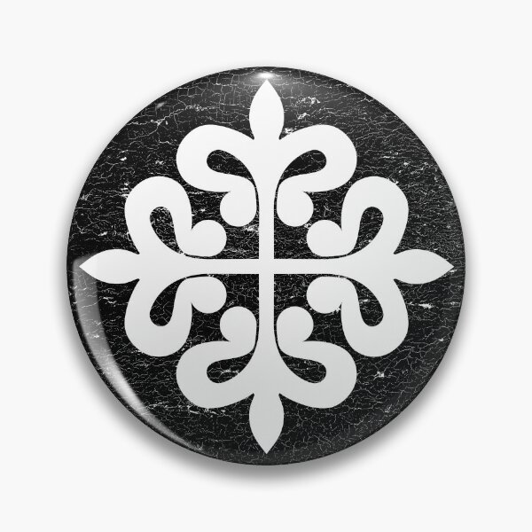 Item preview, Alcantara Cross in black circle designed and sold by IsisOsiris.