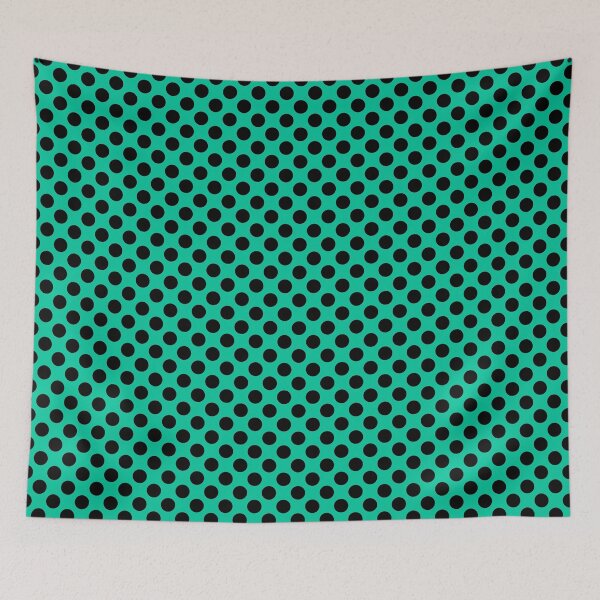 Item preview, Aqua Green Polka Dot Print Design designed and sold by Narkusdesign.