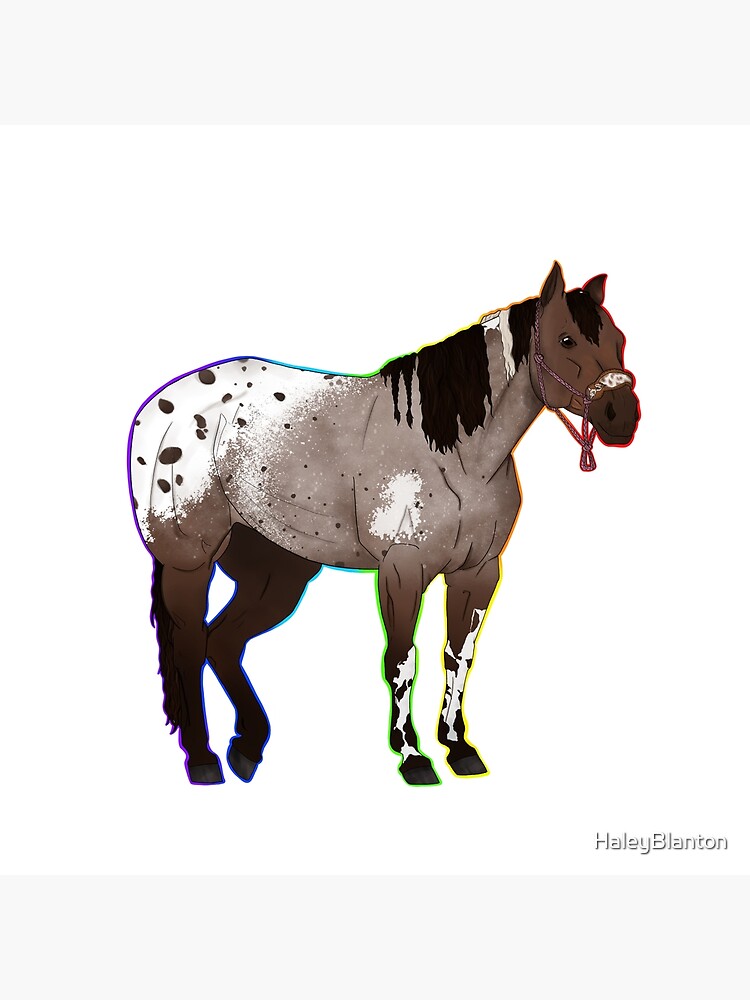 Appaloosa Horse Rearing | Art Board Print