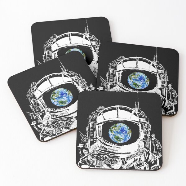 Item preview, Traveling Astronaut Planet Earth designed and sold by Sebastian Grafmann.