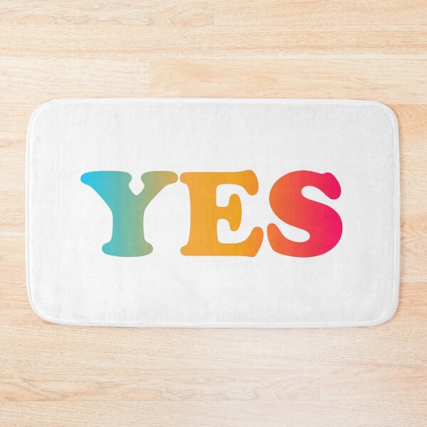 Item preview, YES colorful positive text designed and sold by Inspirationmotivation.