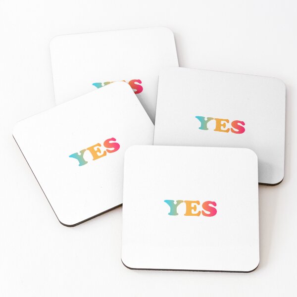 Item preview, YES colorful positive text designed and sold by Inspirationmotivation.