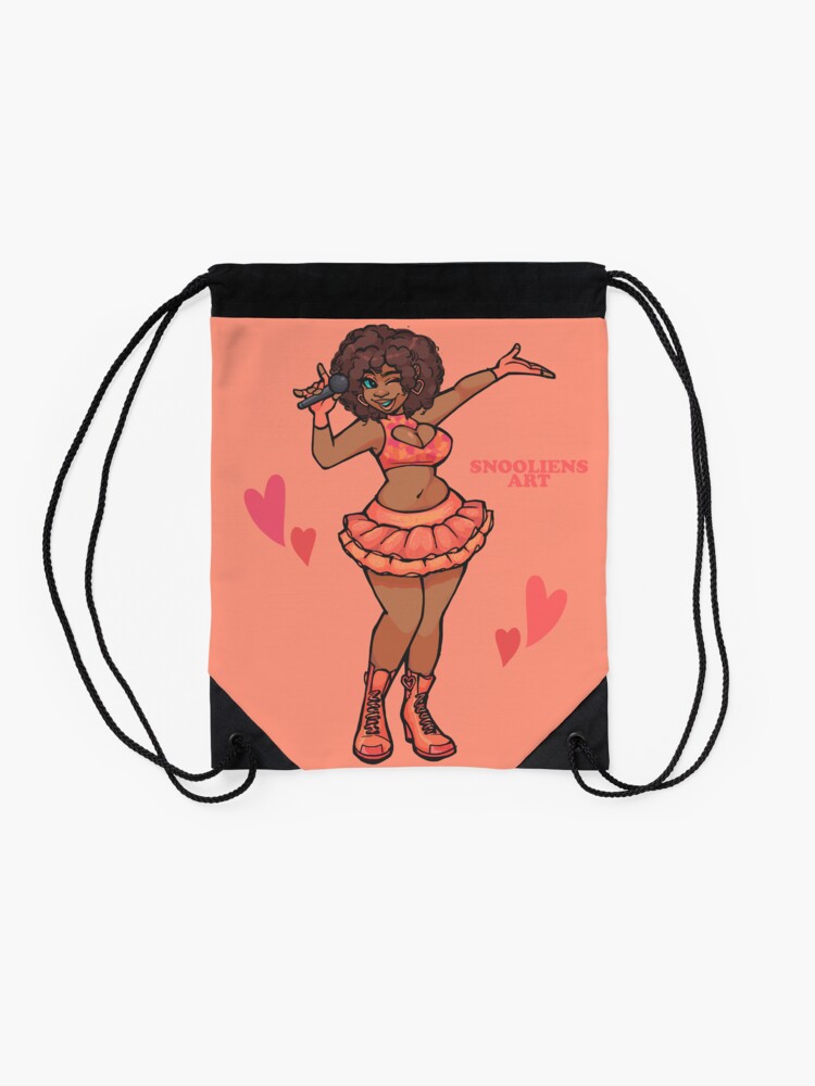 Alternate view of Val's Debut Drawstring Bag