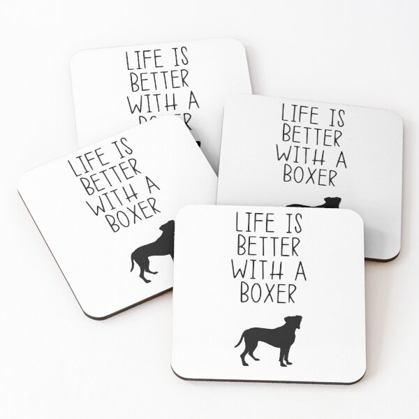 Item preview, Life Is Better With A Boxer designed and sold by kindxinn.