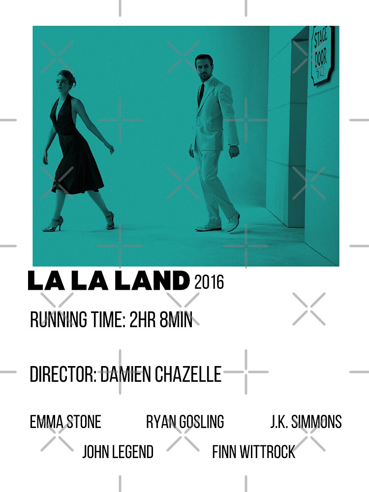 "La La Land Minimalist Movie Poster " Sticker for Sale by mtobi12
