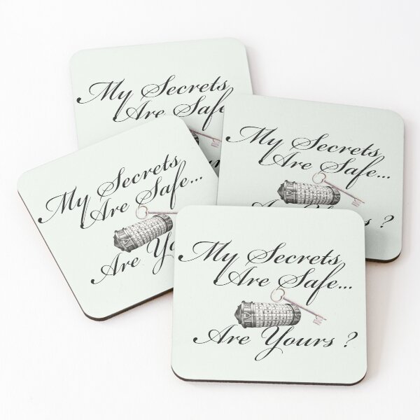 Item preview, Cryptex.. My Secrets Are Safe... Are Yours ? designed and sold by KizmetBoutique.