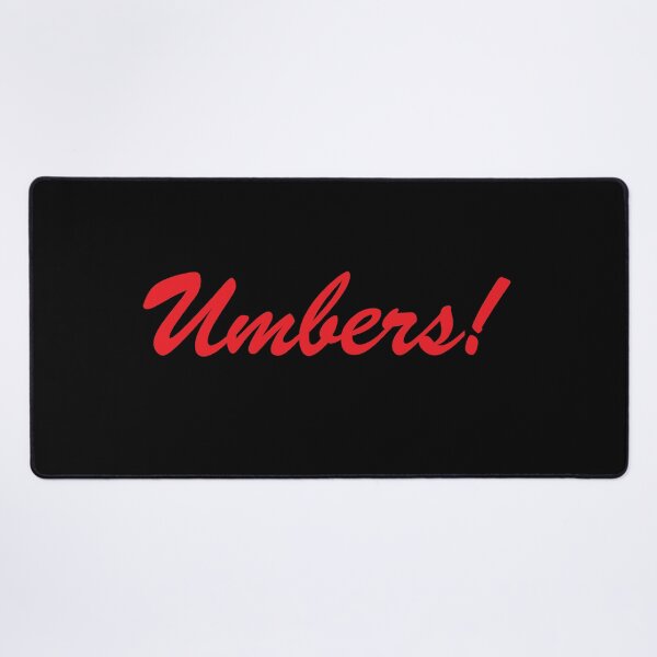 Item preview, Umbers! - Red designed and sold by Madmattman.