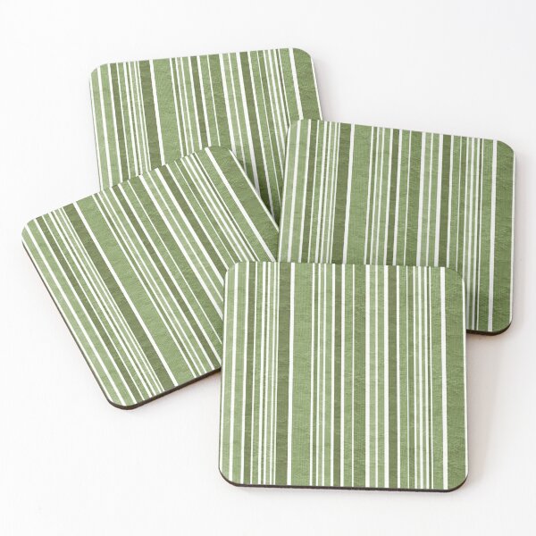Item preview, Vertical Green Stripes designed and sold by OutcastBrain.