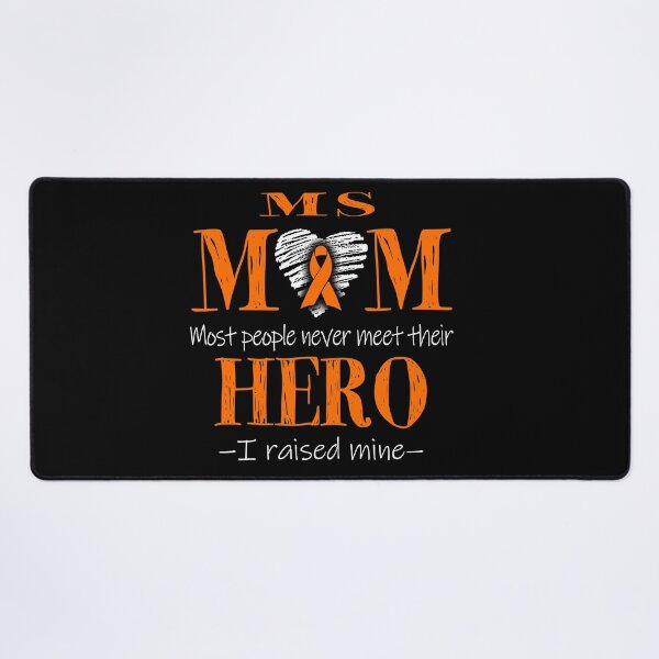 Item preview, Proud MS Mom HERO I Raised Mine designed and sold by Mnrshirley.