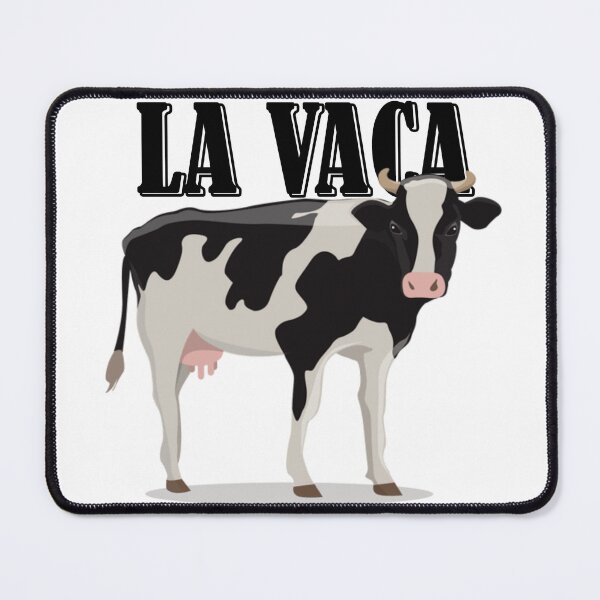 Vista previa del artículo con la obra «La vaca», diseñado y vendido por Redkiwii.