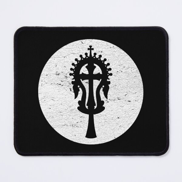 Item preview, Lalibela Cross in white circle designed and sold by IsisOsiris.