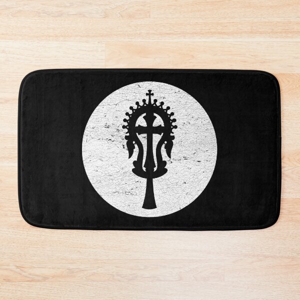 Item preview, Lalibela Cross in white circle designed and sold by IsisOsiris.