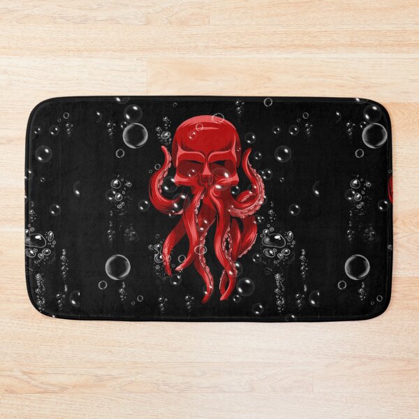 Item preview, Red Skullopuss with Bubbles designed and sold by Trinket-Trickster.