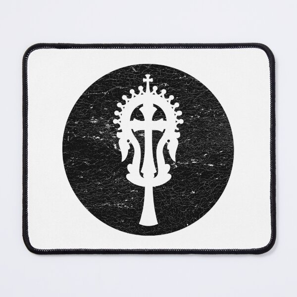 Item preview, Lalibela Cross in black circle designed and sold by IsisOsiris.