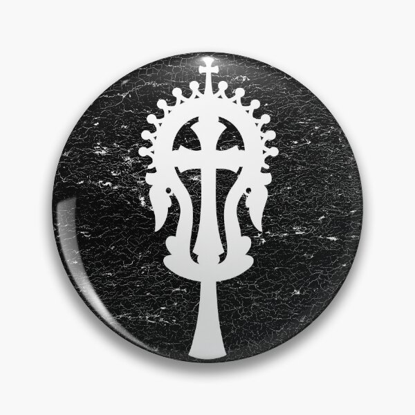 Item preview, Lalibela Cross in black circle designed and sold by IsisOsiris.