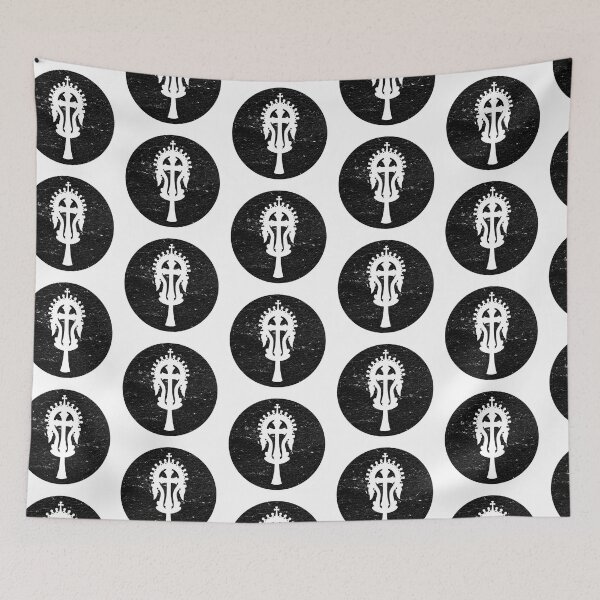 Item preview, Lalibela Cross in black circle designed and sold by IsisOsiris.
