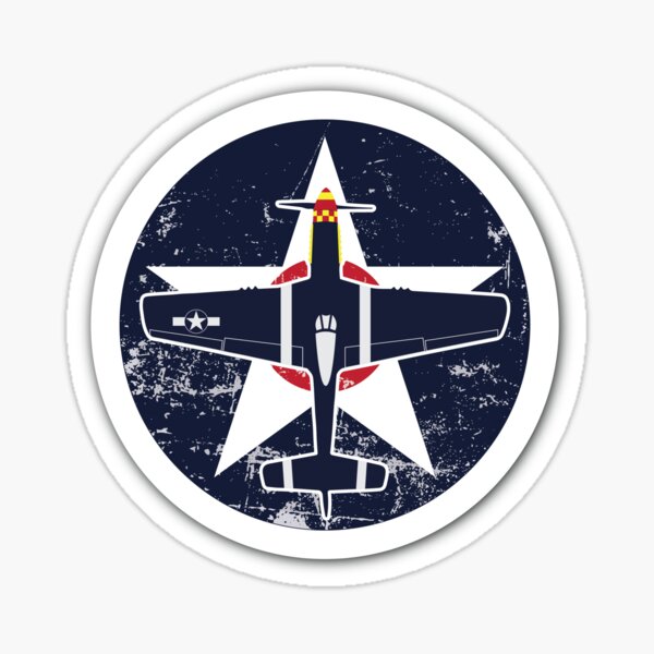 Item preview, North American P-51 Mustang over Star designed and sold by epicwarbirds.