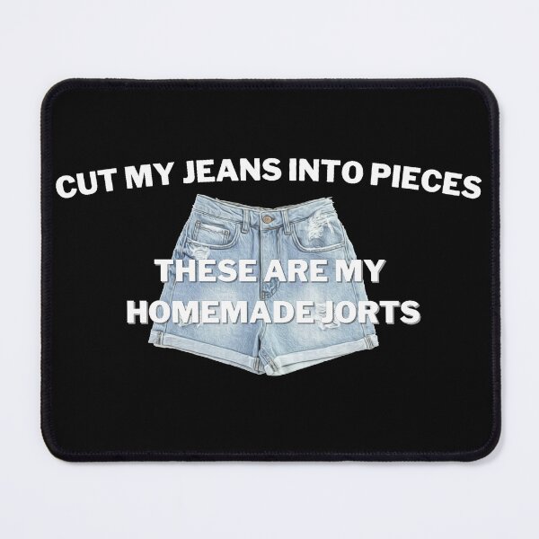 Item preview, Cut My Jeans Into Pieces - dark designed and sold by natcat-designs.