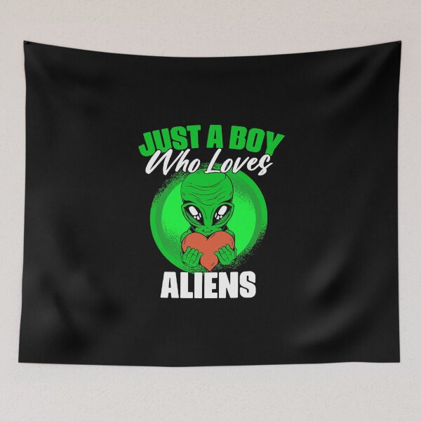 Item preview, Just A Boy Funny Extraterrestrial Life For An Alien Believer designed and sold by Nessshirts.