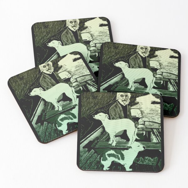Item preview, The oil of the two dogs Goodfellas painting designed and sold by TheEP.
