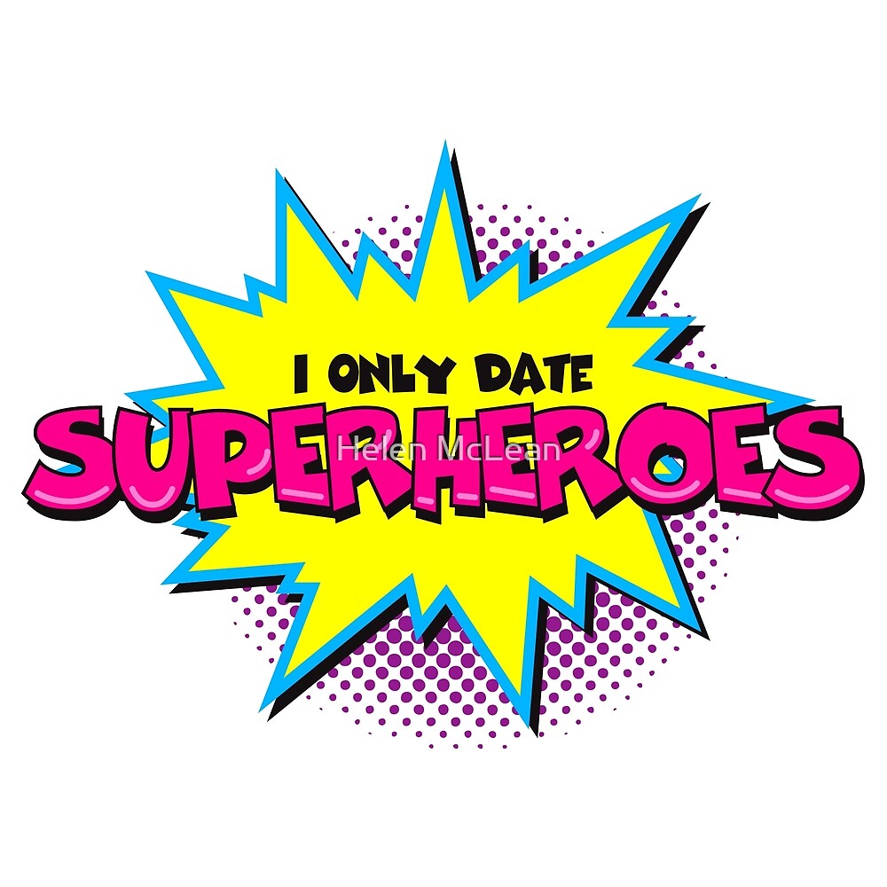 Citation Drole De Super Heros Par Helen Mclean Redbubble