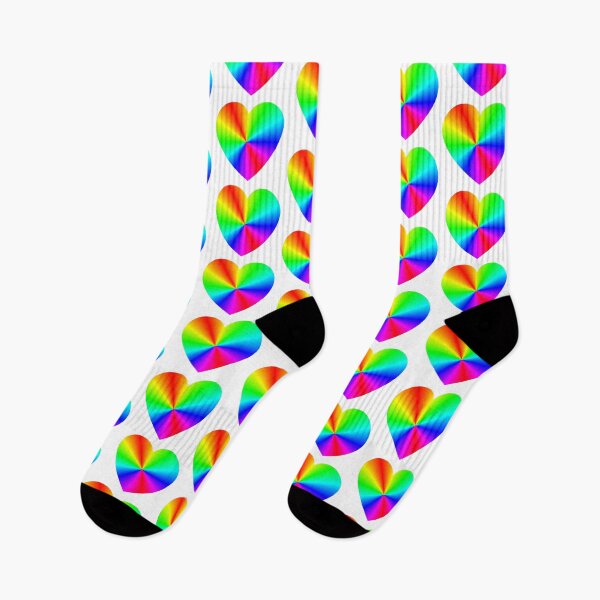 Item preview, Rainbow Burst Heart designed and sold by Deborah Camp.