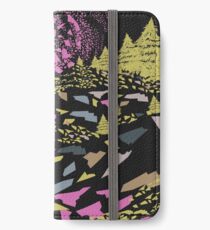 Trippy hills colorful iPhone Wallet/Case/Skin