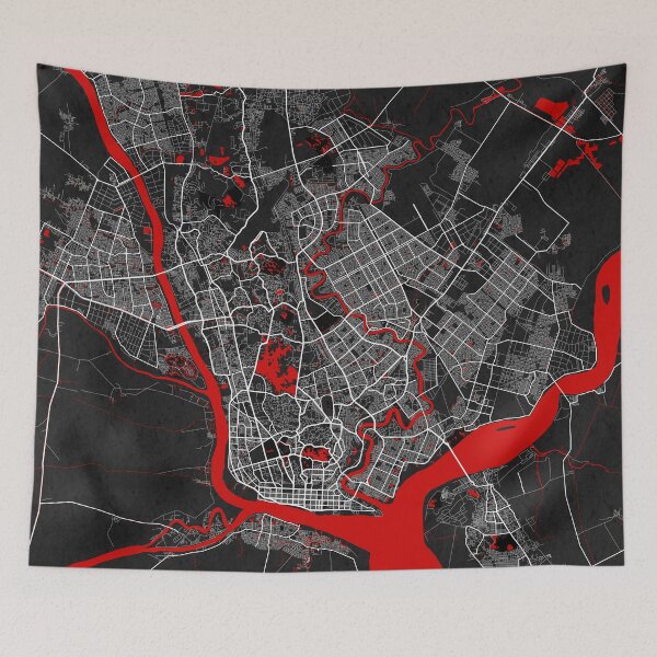 Item preview, Yangon City Map of Myanmar - Oriental designed and sold by deMAP.