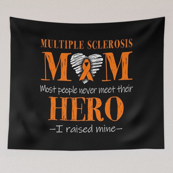 Item preview, Proud Multiple Sclerosis Mom HERO I Raised Mine designed and sold by Mnrshirley.