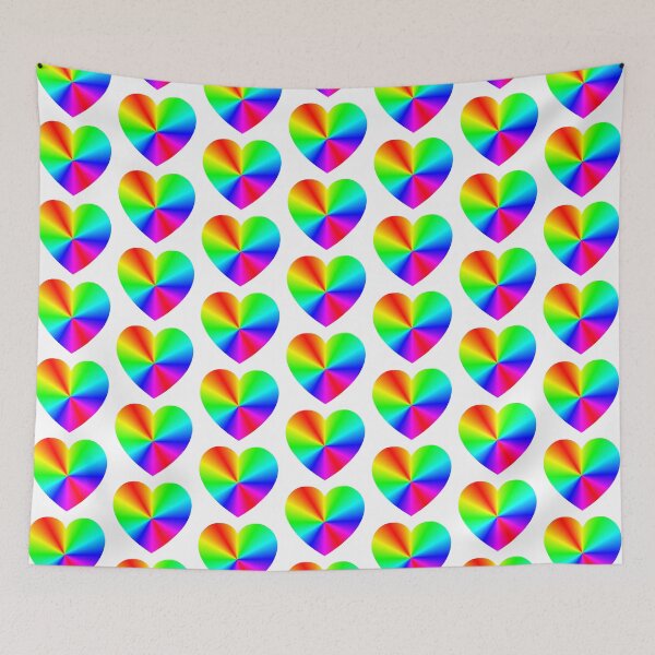 Item preview, Rainbow Burst Heart designed and sold by Deborah Camp.