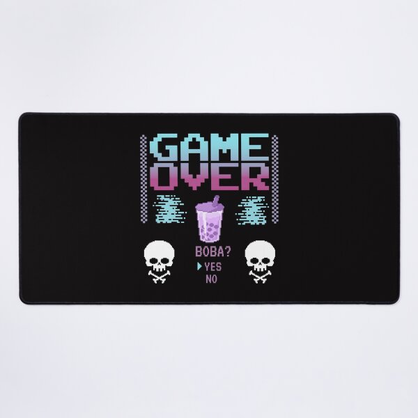 Item preview, GAME OVER- Pixel boba Gaming designed and sold by Anxatzi.