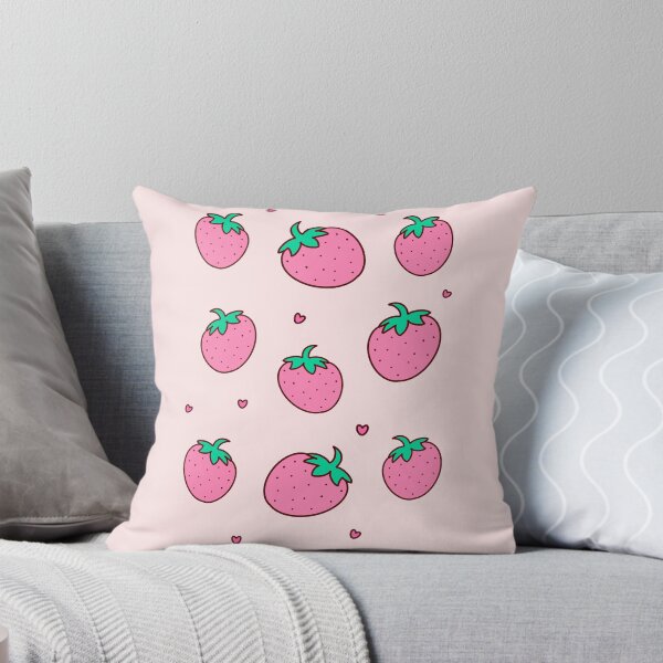 Item preview, Pink strawberry and hearts bulk  designed and sold by NellyOm.