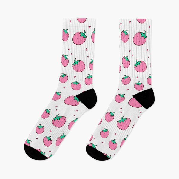 Item preview, Pink strawberry and hearts bulk  designed and sold by NellyOm.