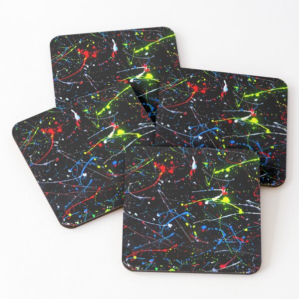 Item preview, Dark Colorful Paint Splatter designed and sold by 3ichael 7ambert.