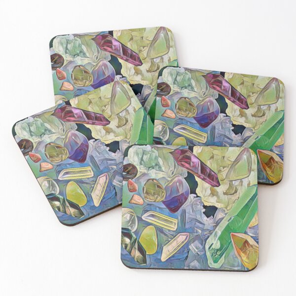 Item preview, Colorful Crystals designed and sold by lindosilks.