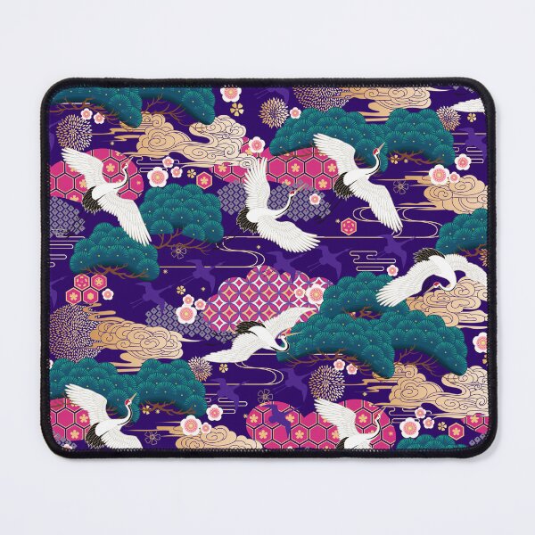 Item preview,  Japanese cranes pattern designed and sold by Oonamin.